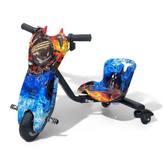 صورة سكوتر درفت كهربائي ثلاثي العجلات